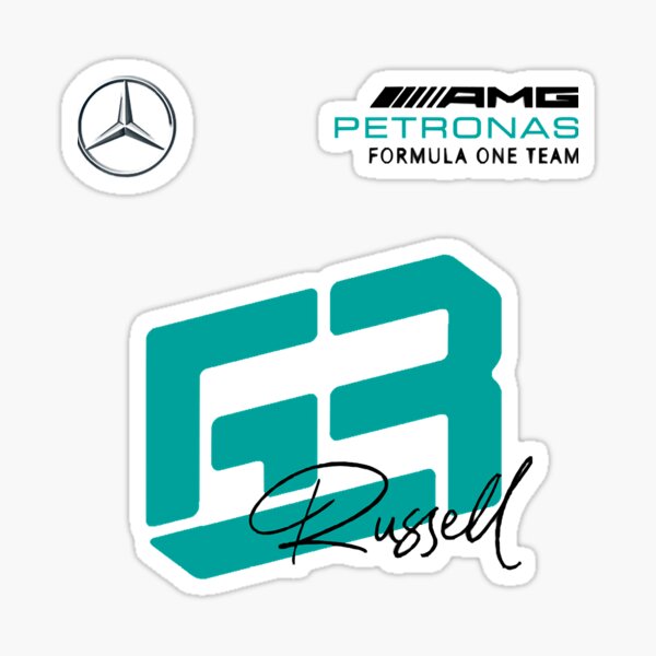 George Russell Mercedes F Classic Essential T Shirt Sticker By