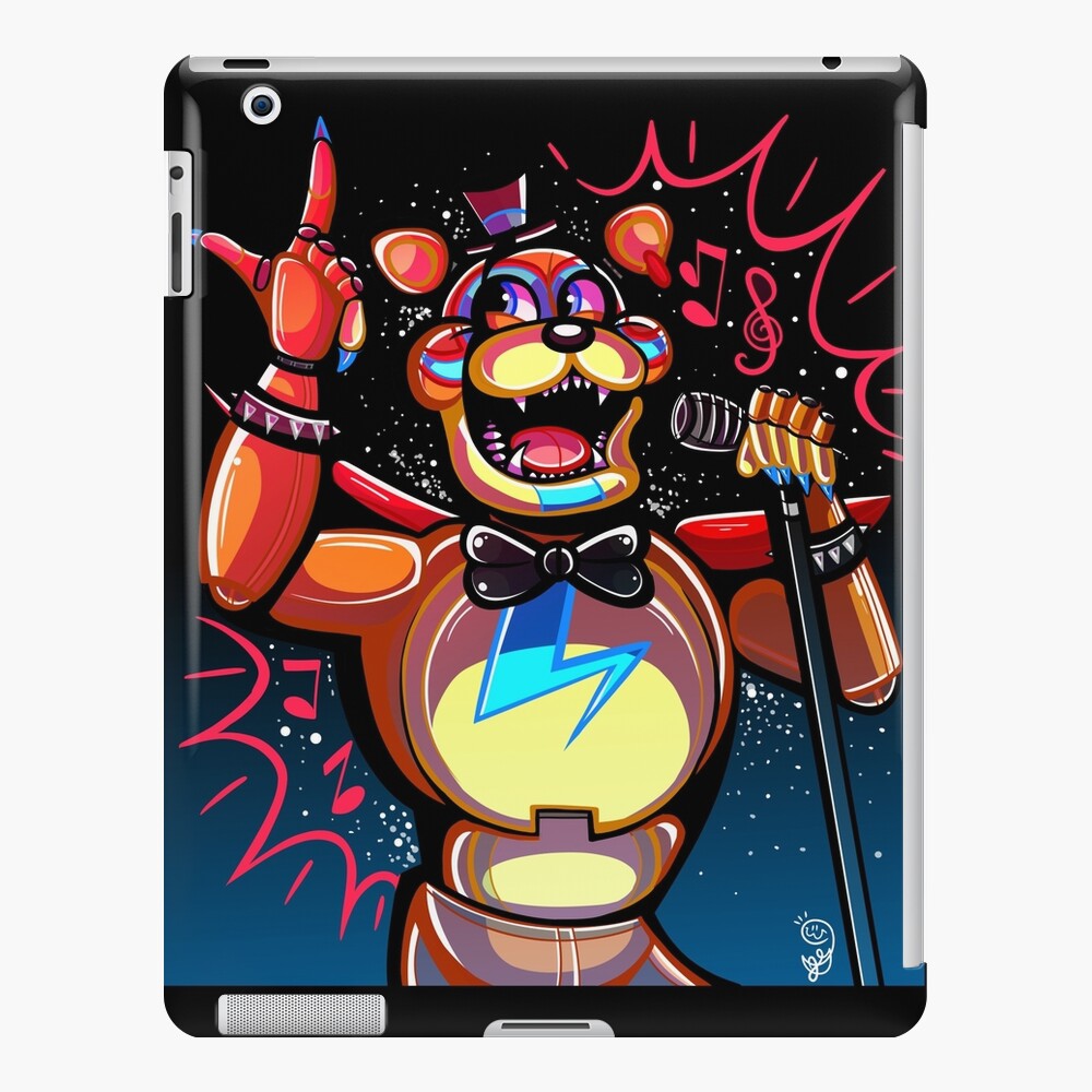 Fnaf Security Breach Glamrock Freddy Ipad Case Skin By Jrgoyette