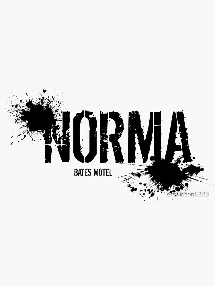 Norma Sticker For Sale By Drobinson Redbubble