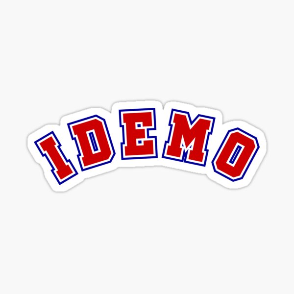 Idemo Lets Go In Serbian Novak Djokovic Sticker For Sale By