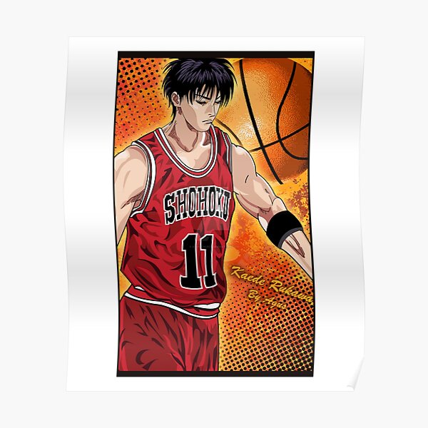 Anime Slam Dunk Poster Kaede Rukawa In X In Free Shipping