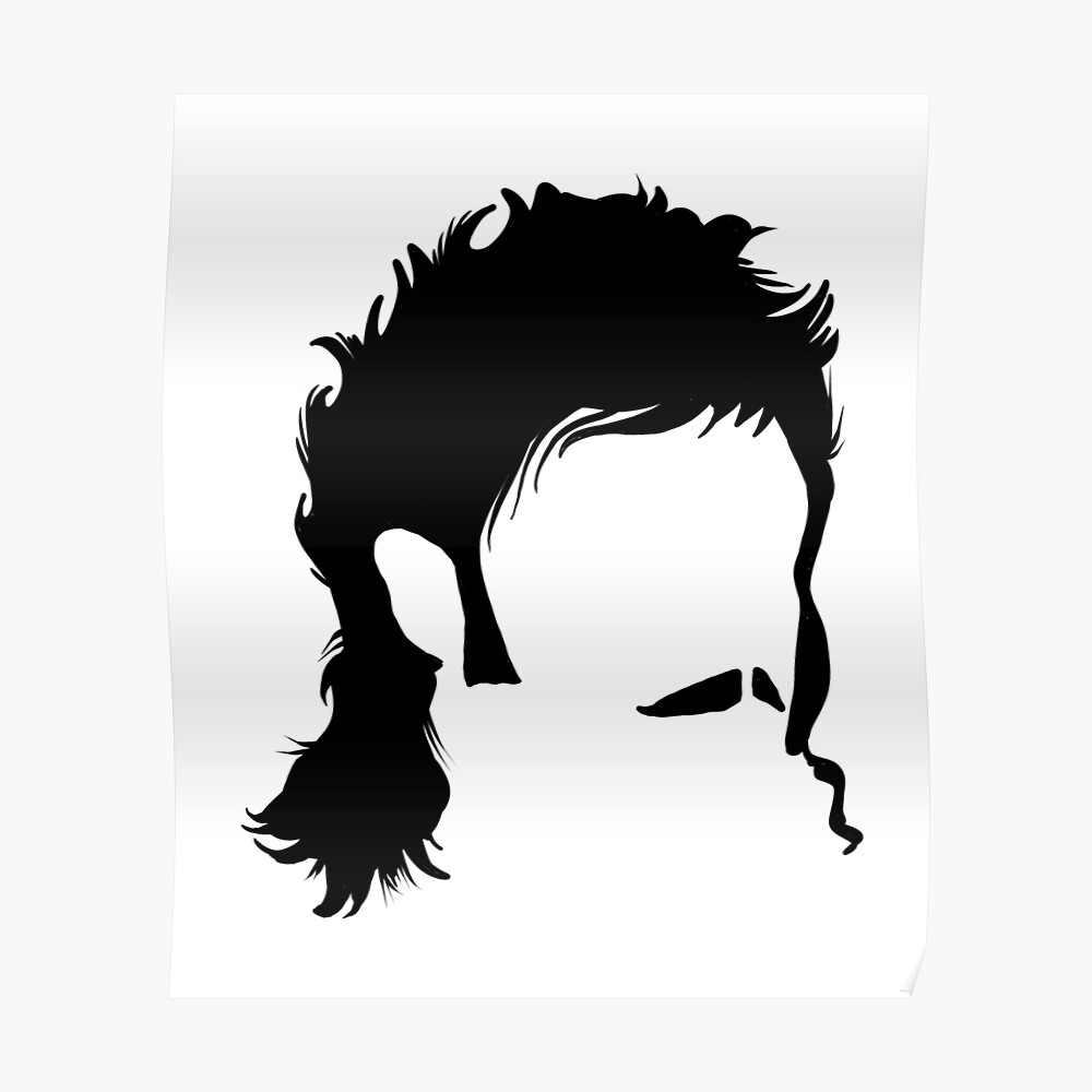 Image Result For Mullet Hair Silhouette Mullet Hairstyle