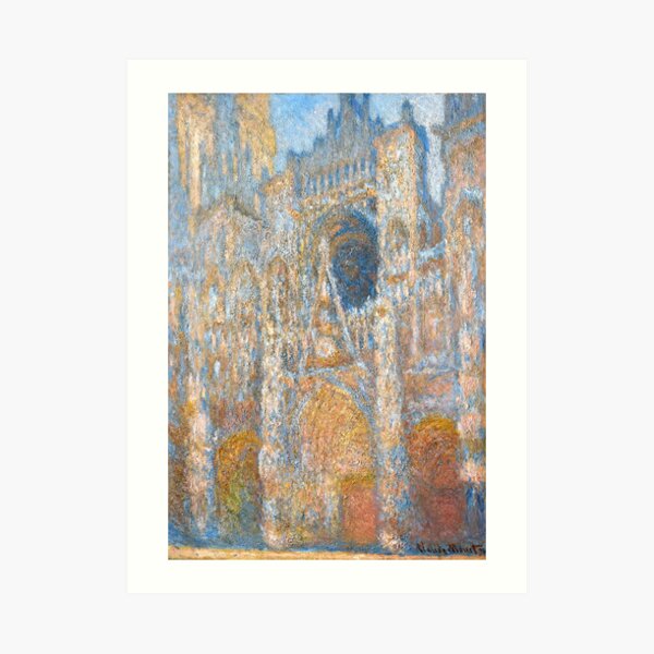 L Mina Art Stica Pintura Famosa De La Catedral De Rouen De Claude