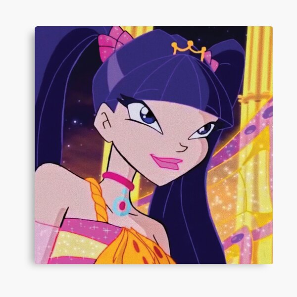 Musa Enchantix Fairy Winx Club Canvas Print For Sale By Milkyplanet