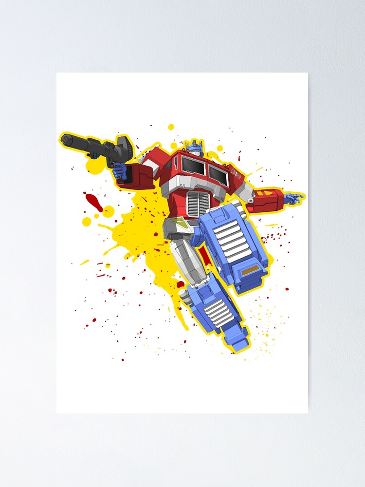 Optimus Prime Poster For Sale By Aidandariohe Redbubble