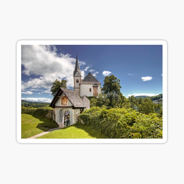 Maria Worth Church Sticker For Sale By Paolo1955 Redbubble