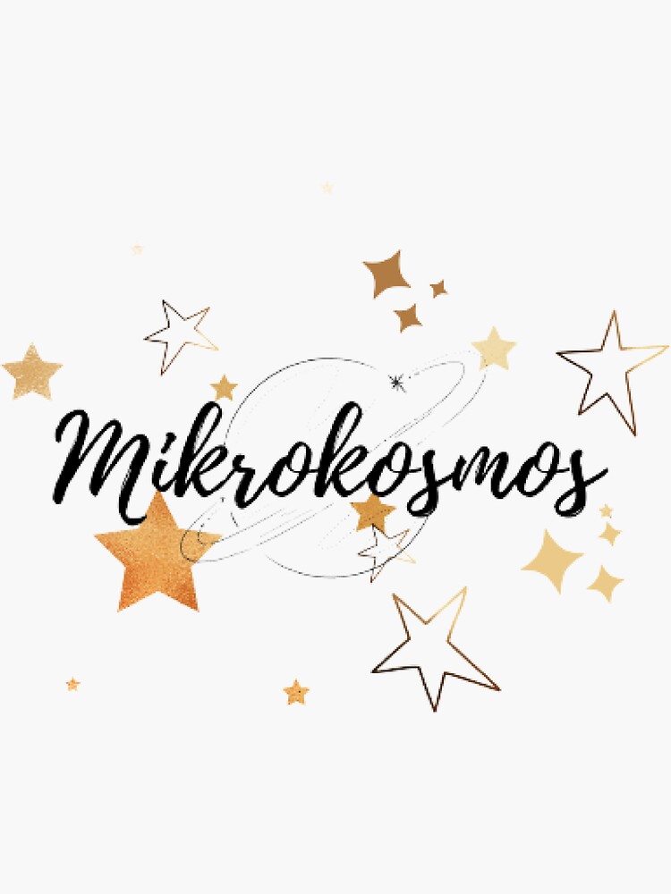 Bts Mikrokosmos Sticker For Sale By Micokpop Redbubble