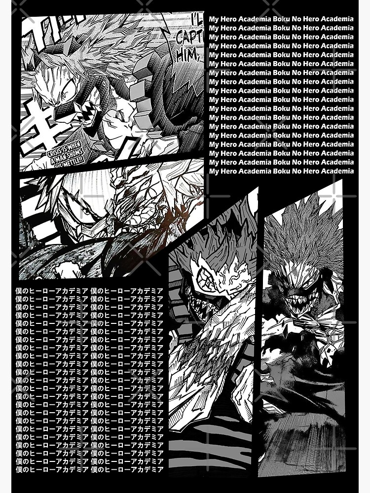 Eijiro Kirishima Red Riot My Hero Academia Boku No Hero Academia Manga