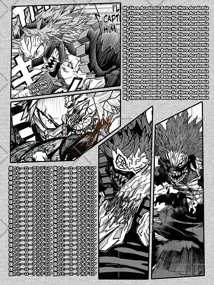 Eijiro Kirishima Red Riot My Hero Academia Boku No Hero Academia Manga