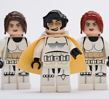 Elvis trooper with Fem-troopers by Kevin Poulton - aka 'Sad Old Biker'