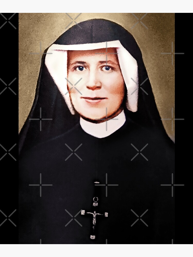 St Faustina Saint Maria Faustyna Kowalska Of The Blessed Sacrament