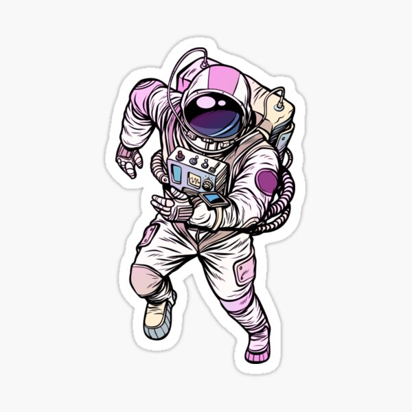 Space Aesthetic Sticker By Juanmapez Redbubble