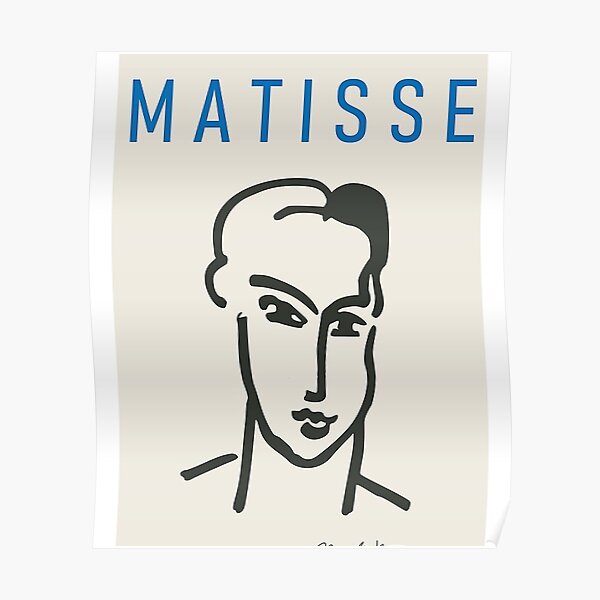 Henri Matisse Leaf Cutout Papiers Découpés New Poster for Sale