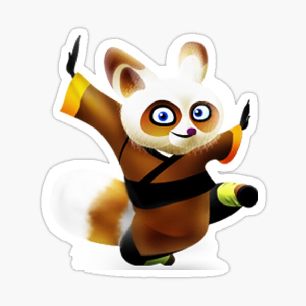 Kung Fu Panda Master Oogway Master Shifu Master Poo Sticker By