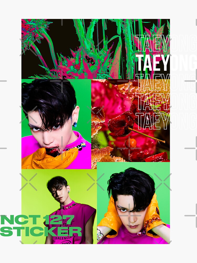 NCT 127 STICKER TAEYONG Sticker For Sale By Storecase Redbubble