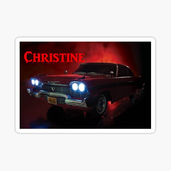 Christine Sticker For Sale By Simbatron Redbubble