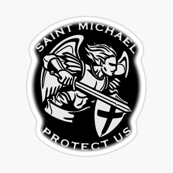 Saint Michael St Michael The Archangel Sticker For Sale By Admg