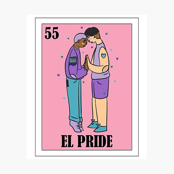 L Mina Fotogr Fica Loteria Mexicana Regalo De La Pareja Gay Dise Os