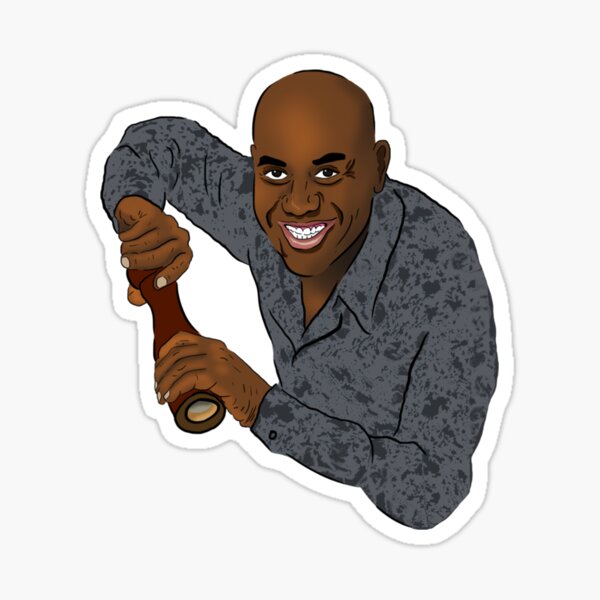 Ainsley Harriott Meme Sticker For Sale By DCGORGANIC Redbubble