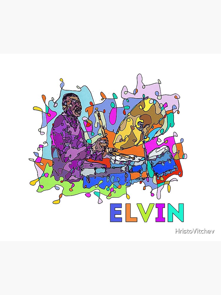 ELVIN Elvin Jones Jazz Legends Art Series By Hristo Vitchev