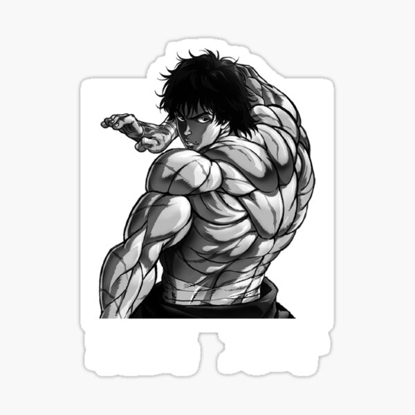 Baki The Grappler Sticker For Sale By Kimbeart Redbubble