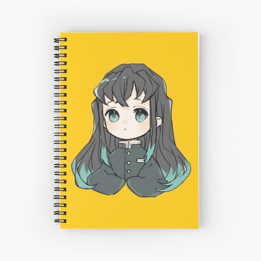 Cuaderno De Espiral Personaje De Dibujos Animados De Anime Kawaii