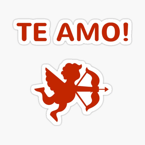 Te Amo Sticker For Sale By Ideasforartists Redbubble