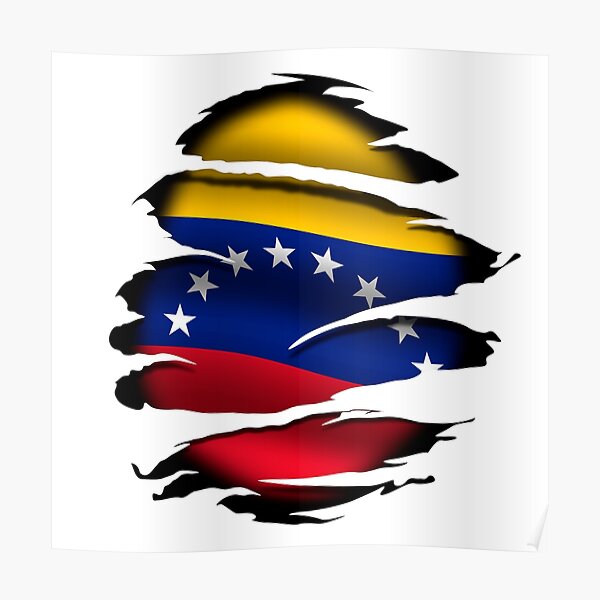 P Ster Venezuela Bandera Rasgada Tatuaje De Wdicreative Redbubble