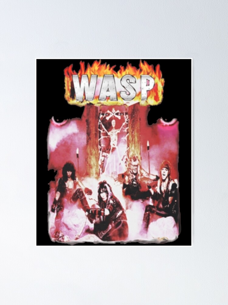 Wasp Band S Poster For Sale By Terminalzone Redbubble