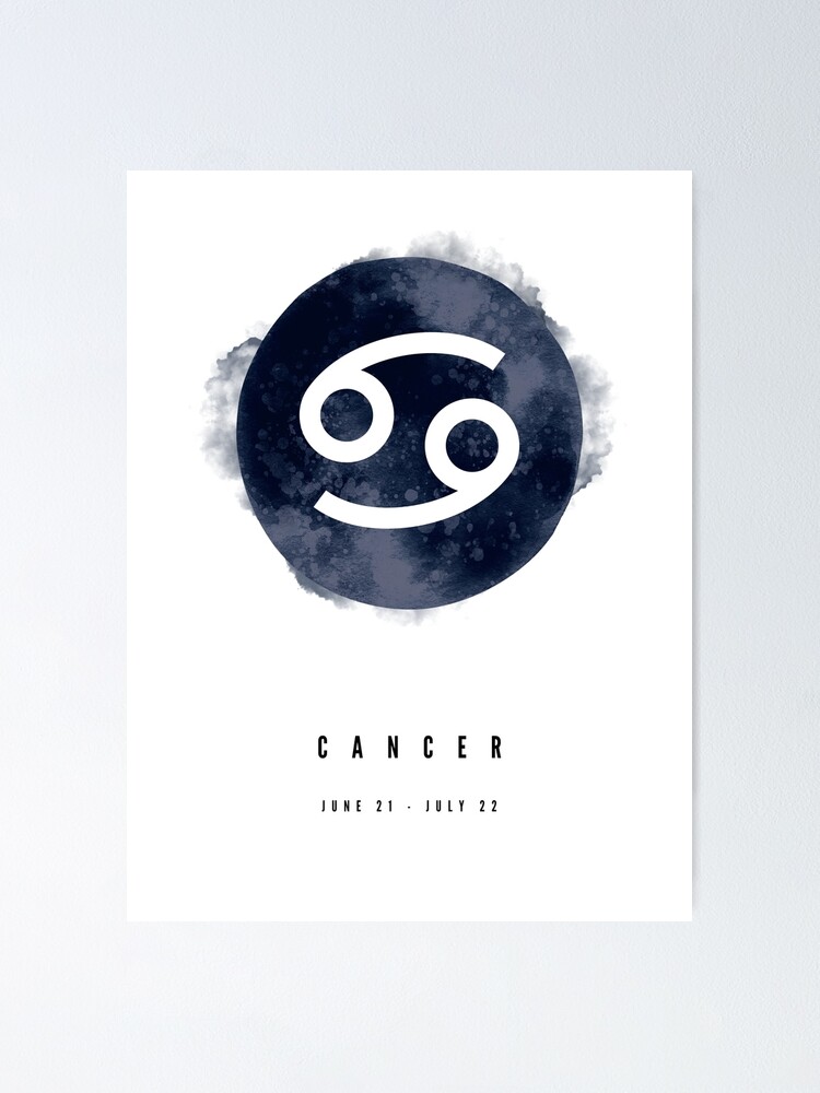 Digital Prints Cancer Zodiac Art Print Cancer Zodiac Sign Printable