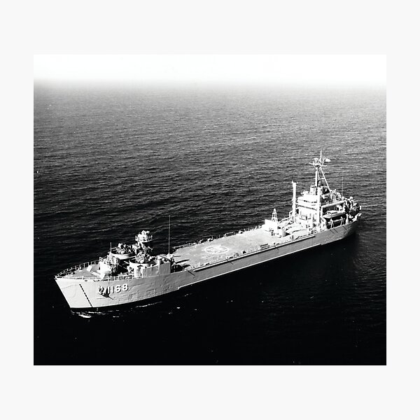 Uss Wexford County Lst Ship S Store Photographic Print For