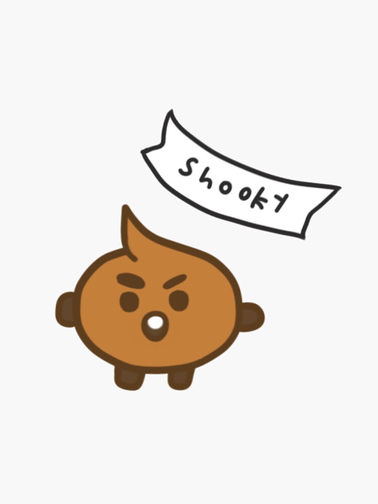 BT21 Shooky BTS Suga Min Yoongi 3 Sticker For Sale By Jinanlaetitia