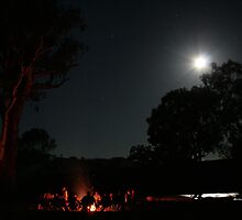 Moonlit Fire by Javier Romero