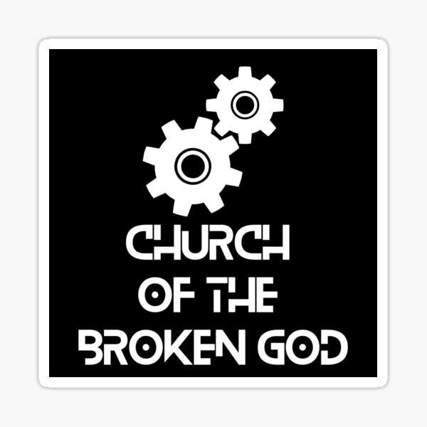 SCP Foundation Church Of The Broken God Sticker For Sale By