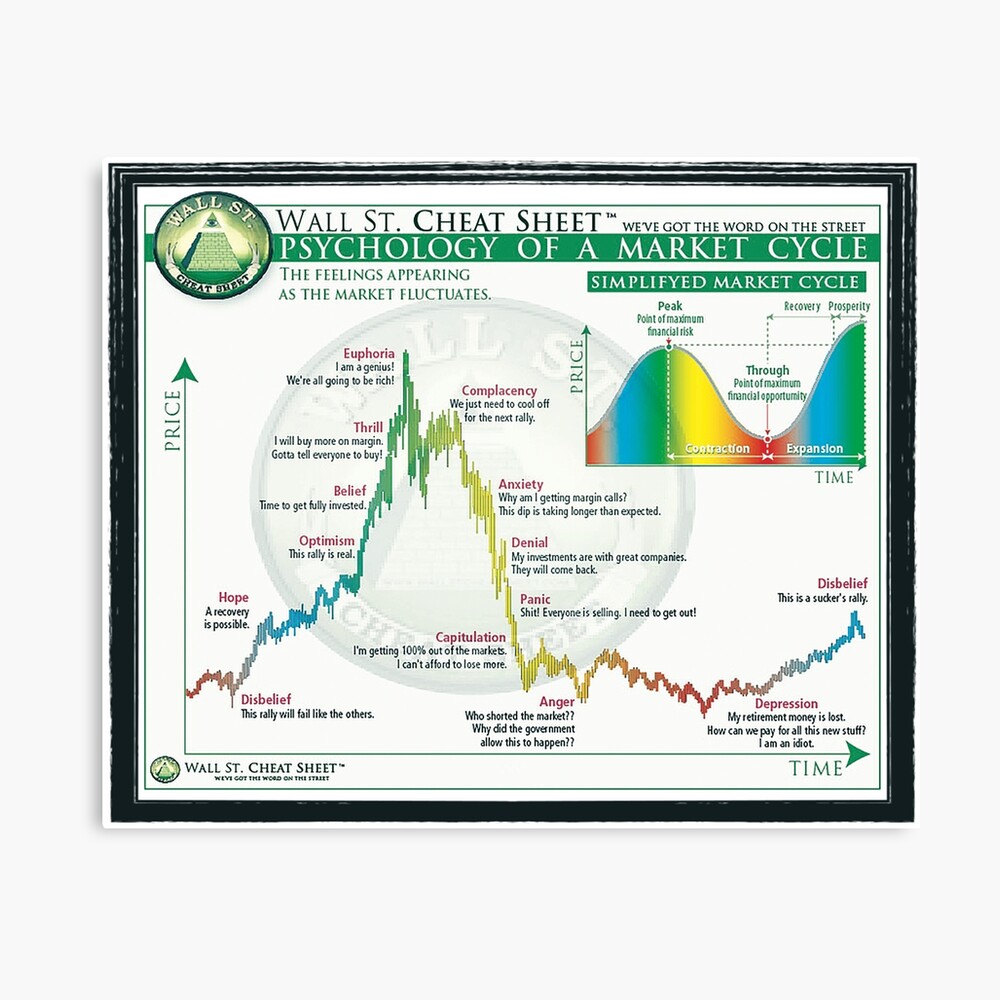 Wall Street Cheat Sheet The Psychology Of Market Cycles 49 OFF