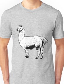 llama tee shirts