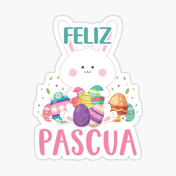 Pegatina Con La Obra Feliz Pascua De Jamatt Redbubble