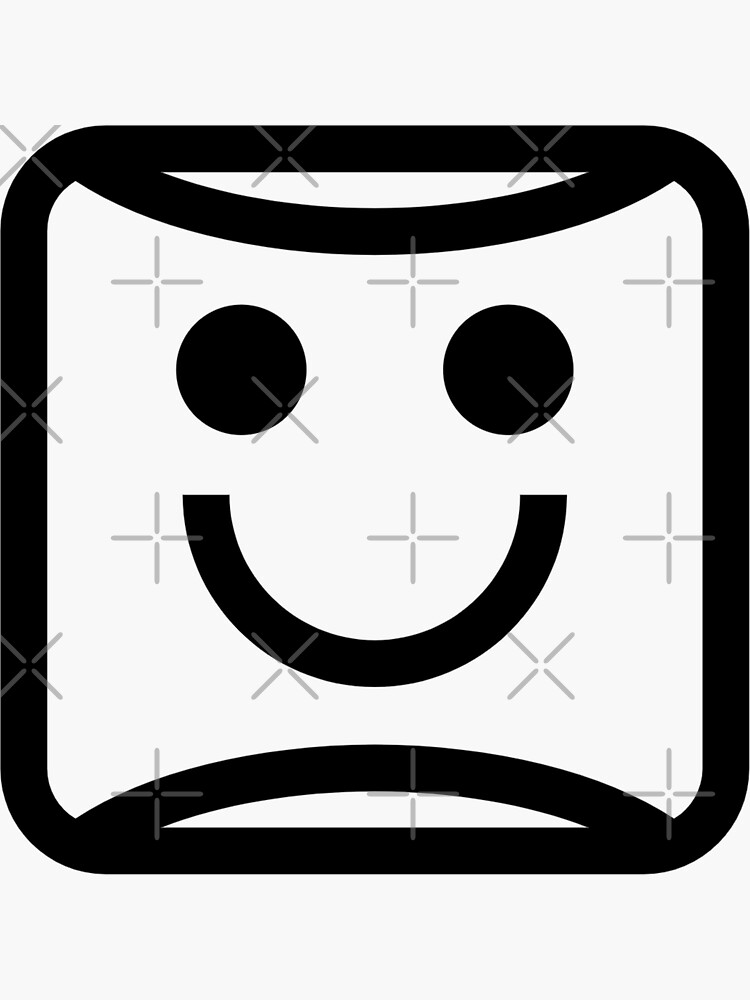 Happy Face Sticker For Sale By JamcaYT Redbubble