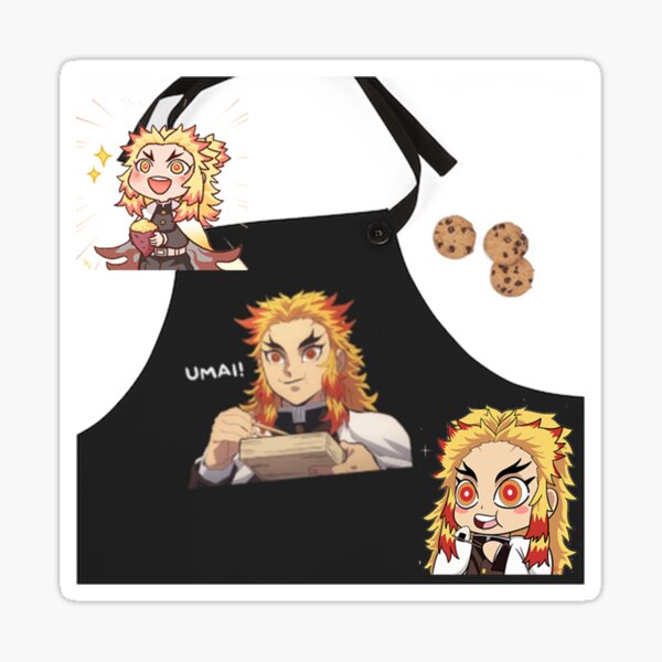 Rengoku Umai Apron Umai Kimetsu No Yaiba Funny Anime Apron