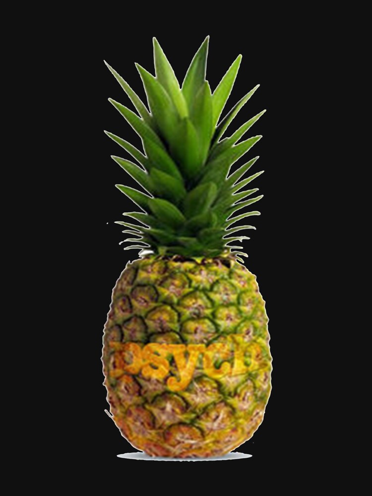 Psych Pineapple Sticker T Shirt For Sale By Jamyashiel Redbubble