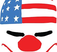 PayDay American Flag Mask by tshirtdesign
