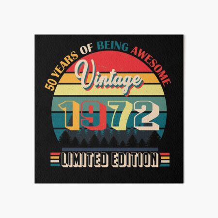 Years Of Being Awesome Vintage Limited Edition Born January