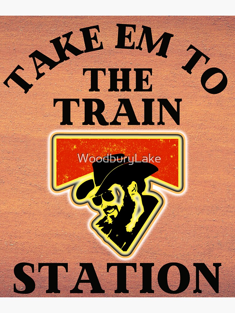 Yellowstone You Need A Ride To The Train Station Sticker By