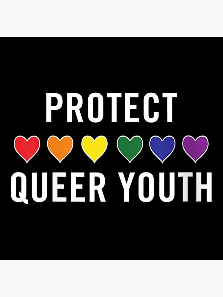 Womens Protect Queer Youth LGBTQ Gay Pride Trans Queer LGBT V Neck