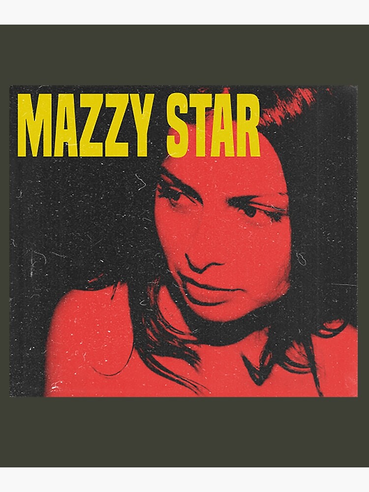 Mazzy Star Red Vintage Poster For Sale By SamuelDall Redbubble