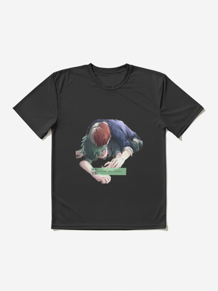 Tododeku Yaoi My Hero Academia MHA Gay Couple Active T Shirt By ValentinaGraphs Redbubble