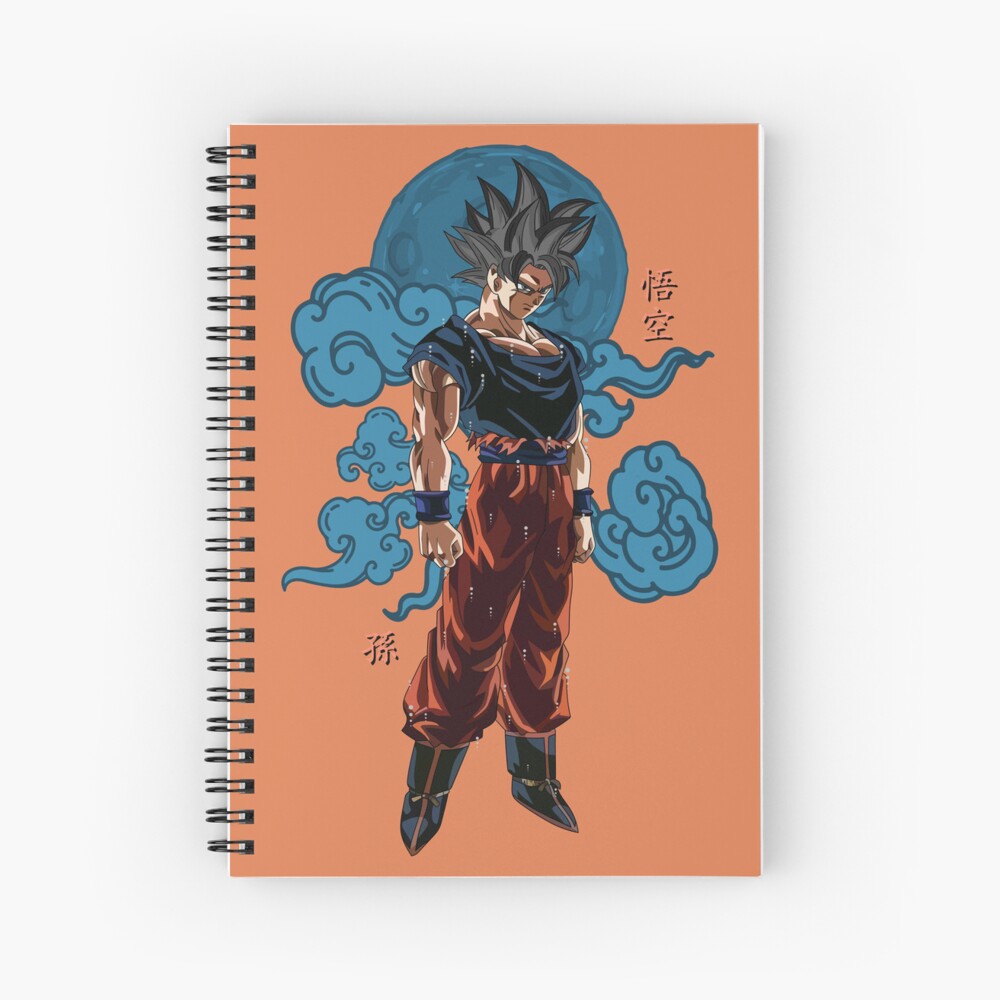 Cuaderno de espiral Goku Ultra Instinto Armonía Dragon Ball de