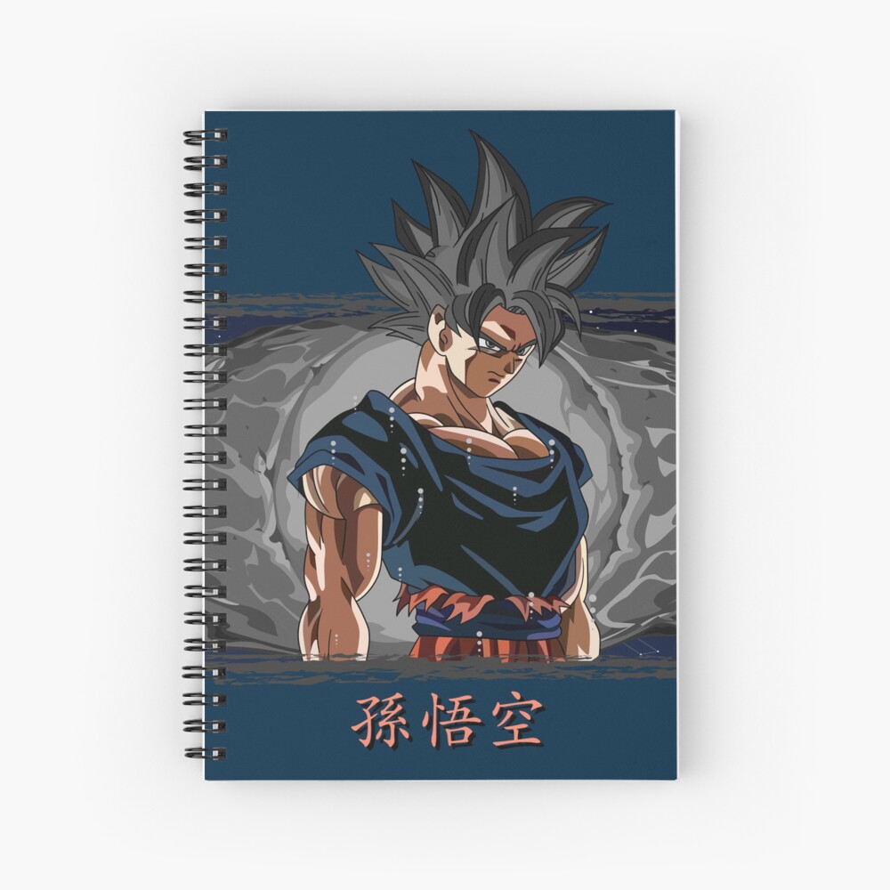 Cuaderno de espiral Goku Ultra Instinto Armonía Skyfall Dragon Ball