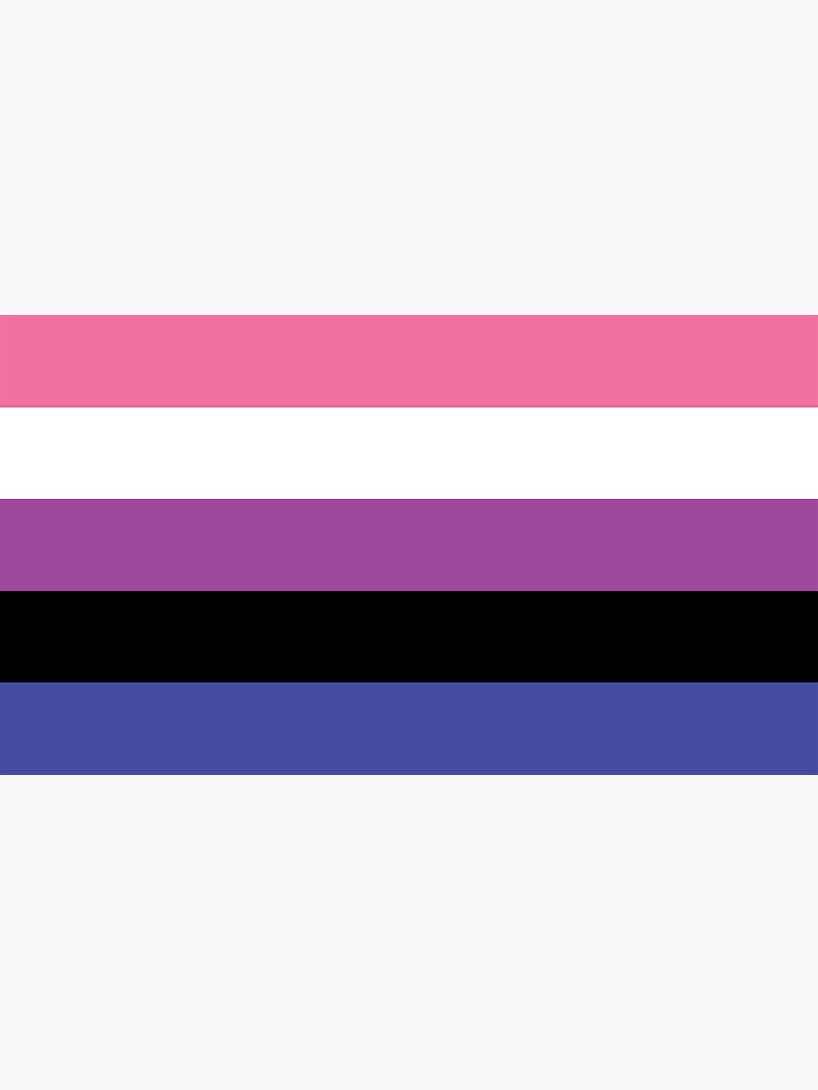 Gender Fluid Pride Flag Non Binary Enby Sticker By UBUCO Redbubble