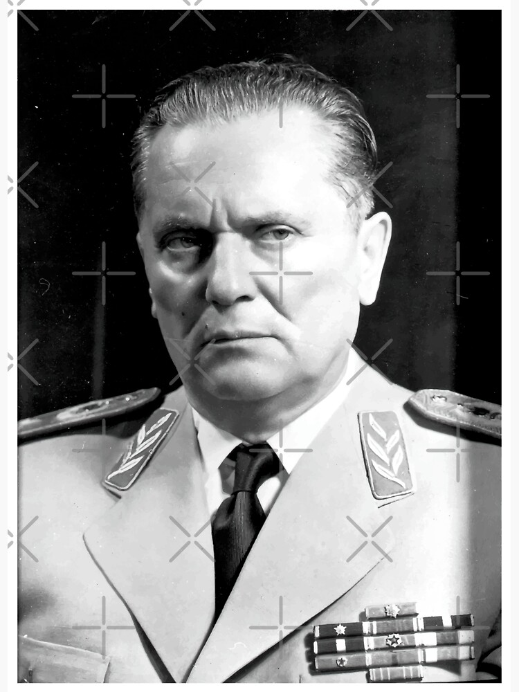 Comrade Josip Broz Tito Yugoslavia Flag Sticker For Sale By